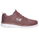 Skechers Engineered Mesh Lace-Up W/ Memory Foam